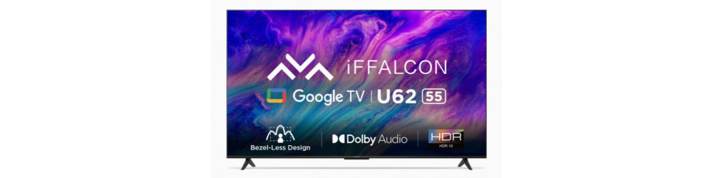 Television: iFFALCON (55 inches) Rs.25649 to Rs.26999